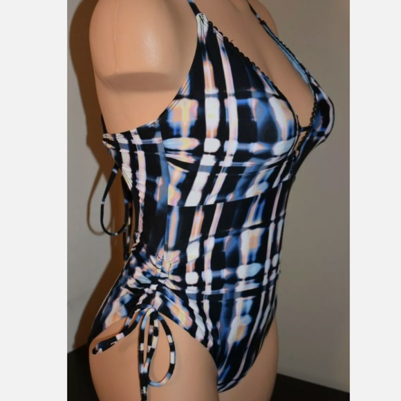Brand New Lucky Brand Multi-Coloured One-Piece Swimsuit - Picture 12 of 14